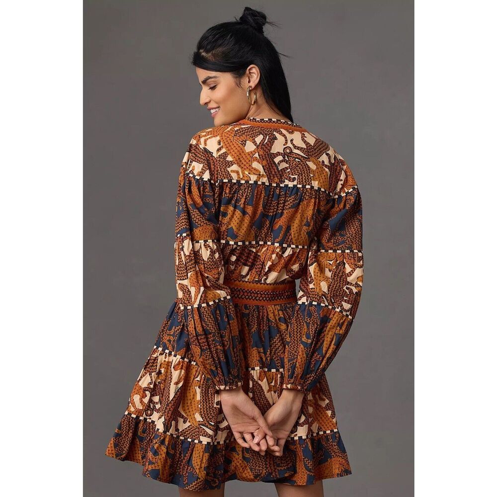 FARM Rio Multicolor Patterned Mini Dress - Picture 3 of 9